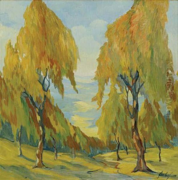 Untitled Oil Painting by Joseph A. Imhof