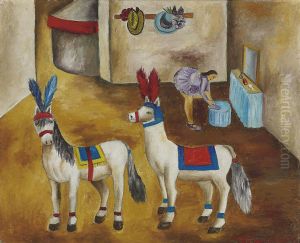 Los Caballitos Pony En Su Camerino