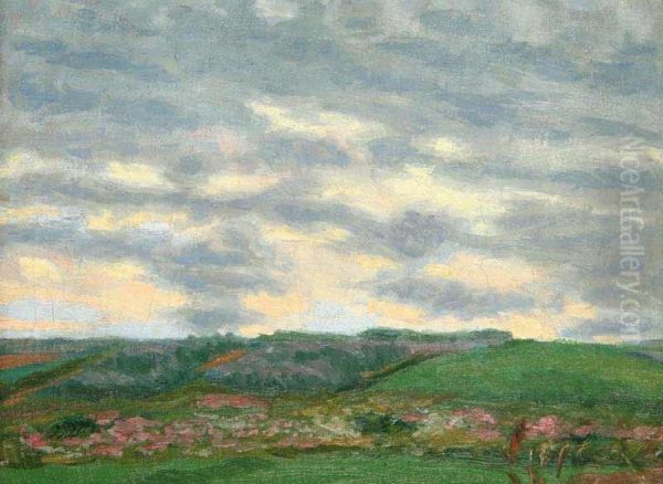 A Landscape Oil Painting by Pazout Jan