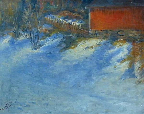 Varlosning Oil Painting by Harald Jordan