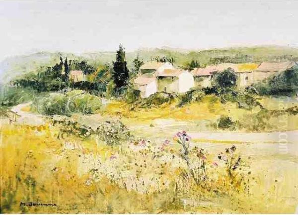 Untitled Oil Painting by Leon Michel Marie Jouenne