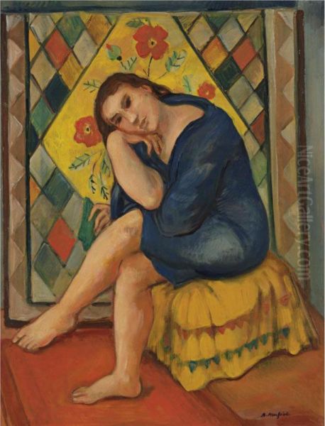 The Dressing Room Oil Painting by Bernard Karfiol
