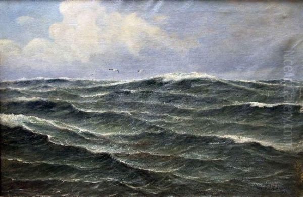 Marine Landscape Oil Painting by Hristo Kavarnaliev