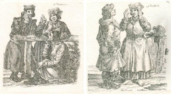 Od Krakowa Oil Painting by Kajetan Wincenty Kielisinski