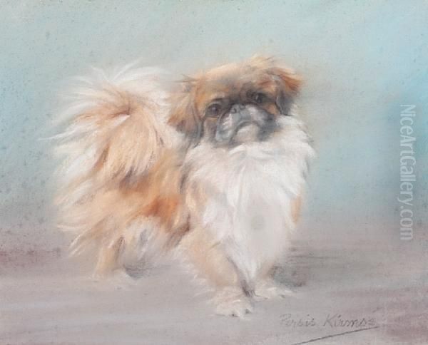Pekinese Oil Painting by Persis Kirmse