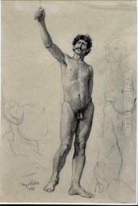 Studie Eines Manneraktes