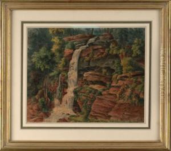 Landscape Oil Painting by Augustus Kollner