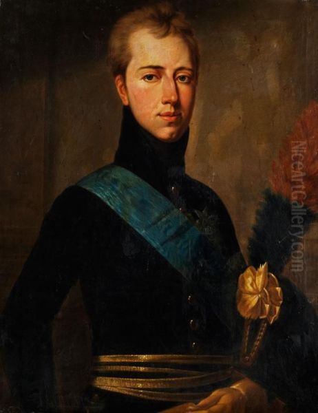 Portrait Oil Painting by Per (the elder) Krafft