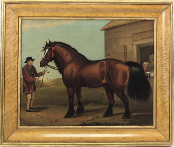 A Well Earned Rest Oil Painting by John Lamb