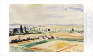 Ferme A Milieu Des Champs