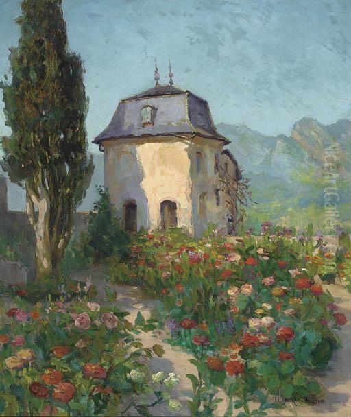 Le Beau Jardin Oil Painting by Jeanne Lauvernay-Petitjean