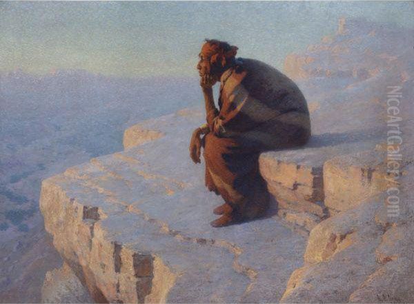 The Great Spirit Oil Painting by William Robinson Leigh