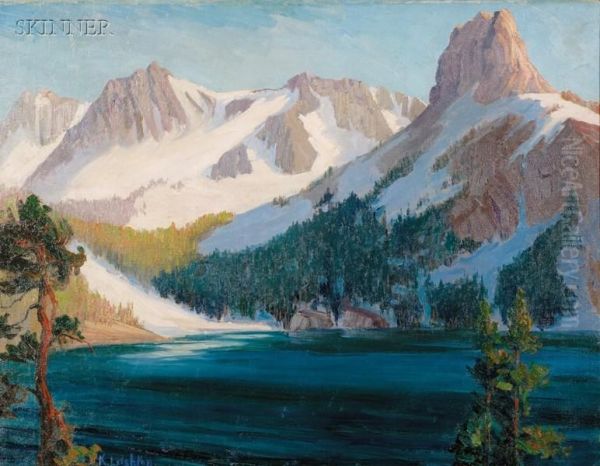 The High Scierras Oil Painting by Kathryn Woodman Leighton