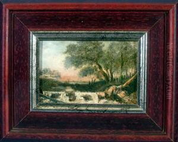 Onhe Titel Oil Painting by Louis Lejeune