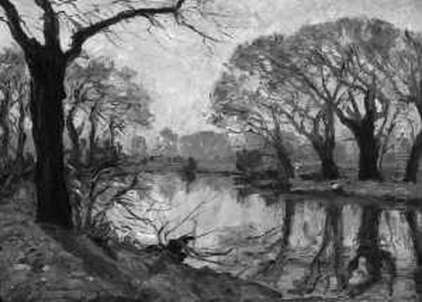 Muldelandschaft Oil Painting by Louis Lejeune