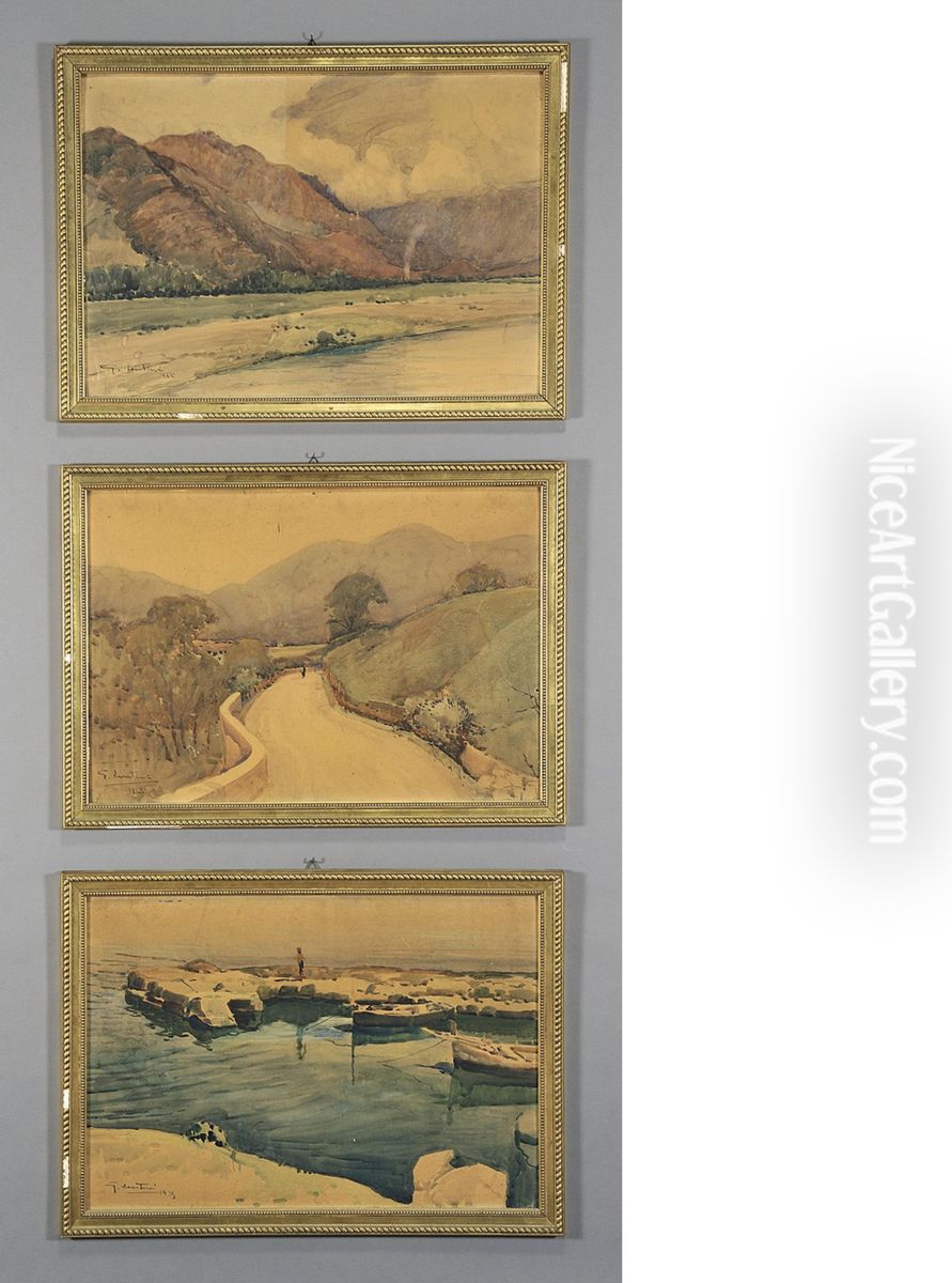 Paesaggi Oil Painting by Giovanni Lentini