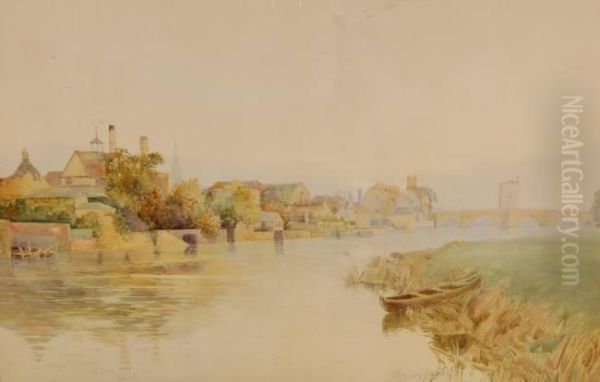 Untitled Oil Painting by Thomas Hodgson Liddell