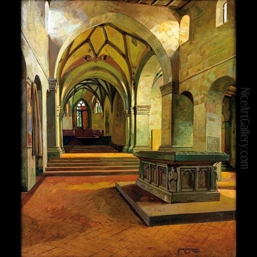 Senza Titolo Oil Painting by Hans Lietzmann