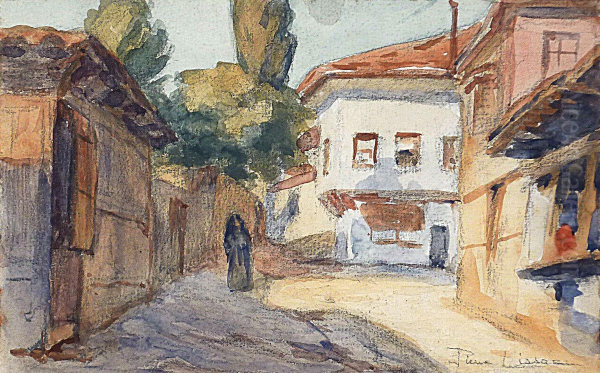 Vue De Turquie Oil Painting by Pierre Lissac