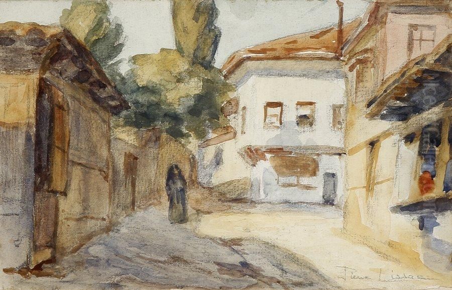 Rue D'orient Oil Painting by Pierre Lissac