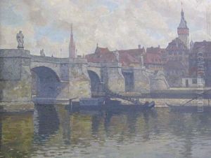 Mainbrucke In Wurzburg