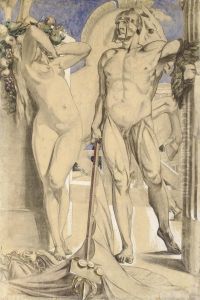 Guerrier, Femme Et Cheval
