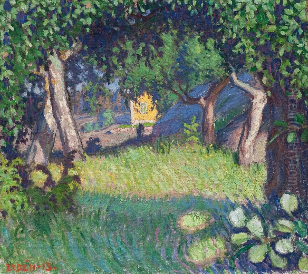 View From Ruissalo Oil Painting by Edvin Lyden