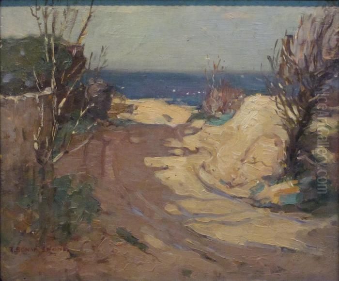 Through The Dunes Oil Painting by Thomas Bonar Lyon