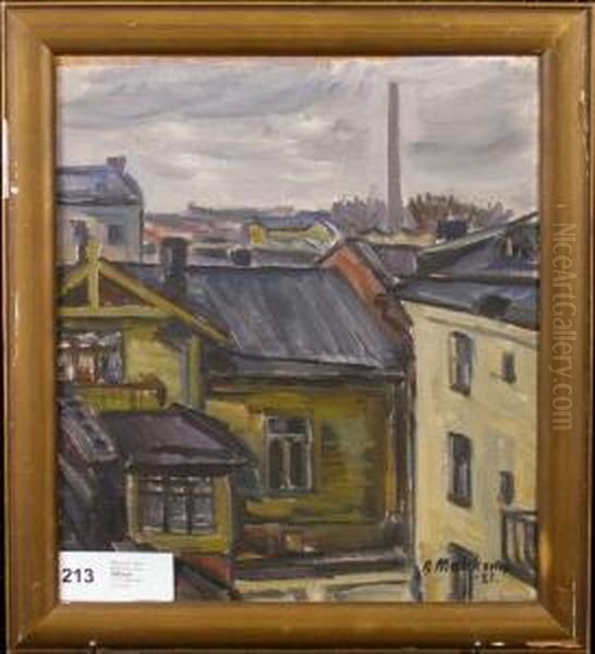 Untitled Oil Painting by Arvo Makkonen