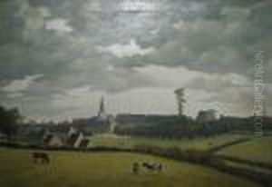 Bewolkte Hemel In De Ardennen.