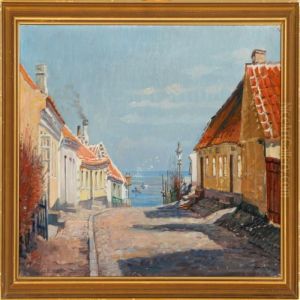 Street Scene From Frederikshavn, Denmark