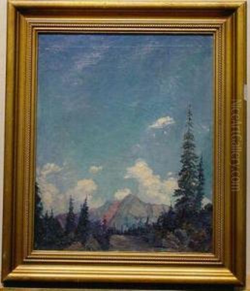 Dawn - The Summit, Colorado Oil Painting by James Edwin Mcburney