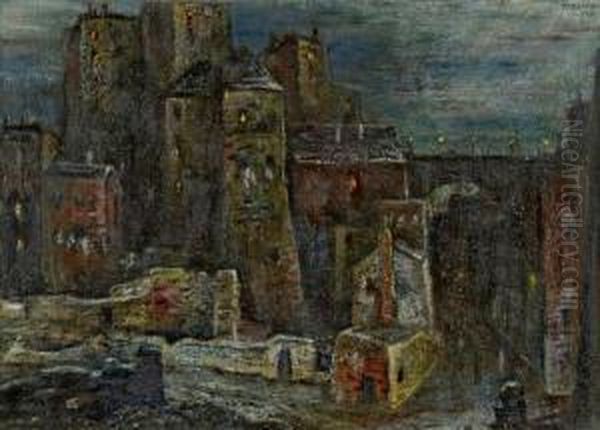 Stadtlandschaft Oil Painting by Gordon Mallet Mccouch