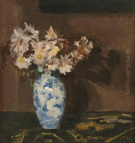 Still Life Oil Painting by Duncan Max Meldrum