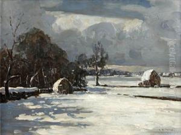 Gorleston Oil Painting by Campbell A. Mellon