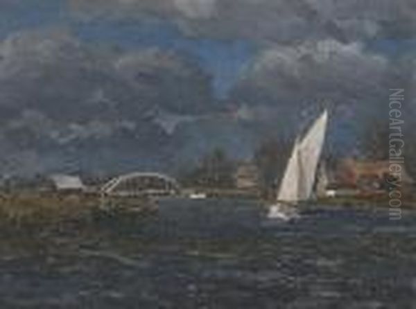 St Olaves Oil Painting by Campbell A. Mellon
