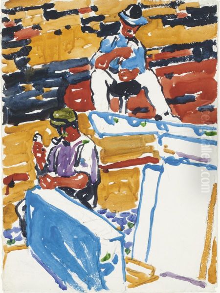 Quarries Oil Painting by David Brown Milne