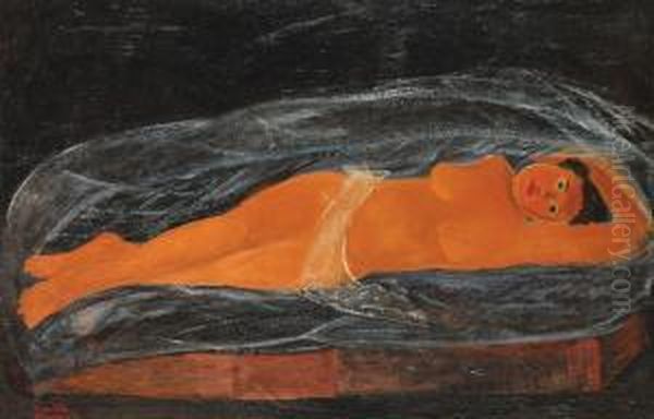 Fisherman's Dream Oil Painting by Casilda Miracovici