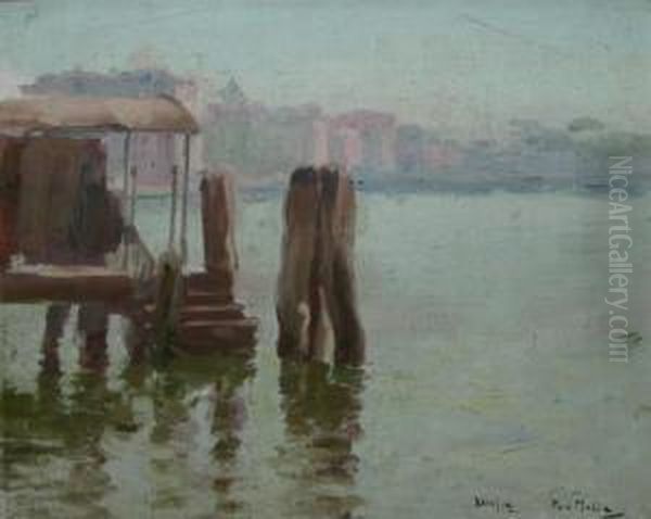 Dimineata Venetiana Oil Painting by Paul Molda