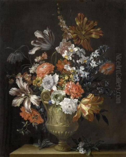 Still Life Oil Painting by Jean-Baptiste Monnoyer