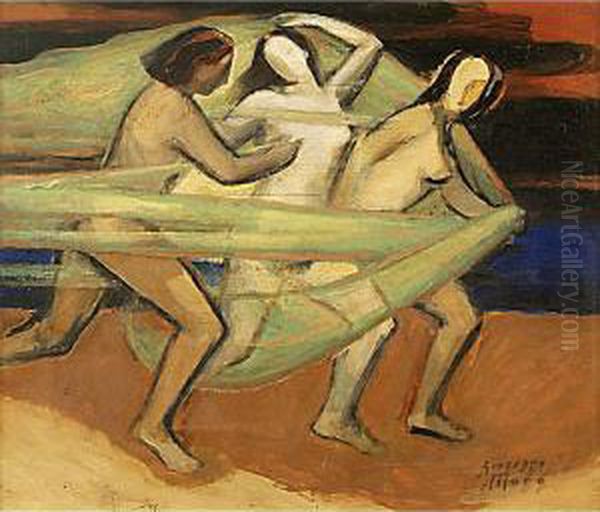 Le Libellule Oil Painting by Giuseppe Moro