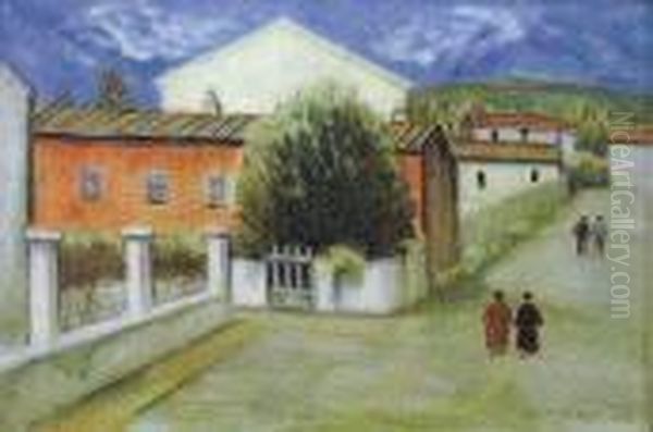 Periferia Oil Painting by Giuseppe Moro