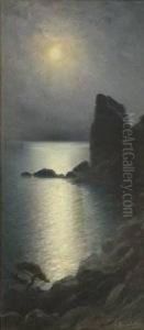 Seascape In The Moonlight
