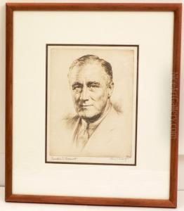 Etching Of Roosevelt