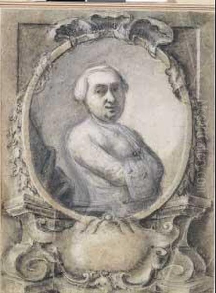 Ritratto Di Giovanni Ambrogio Migliavacca Oil Painting by Bartolomeo Nazari