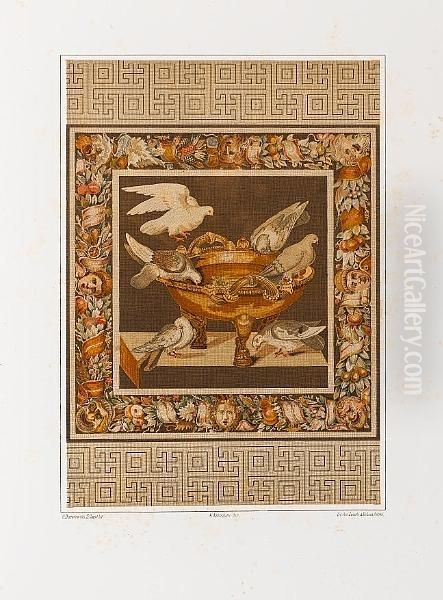 Fovilles De Pompei Monuments Oil Painting by Niccolini, Antonio