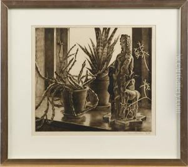 Stilleben Oil Painting by Hans Norsbo