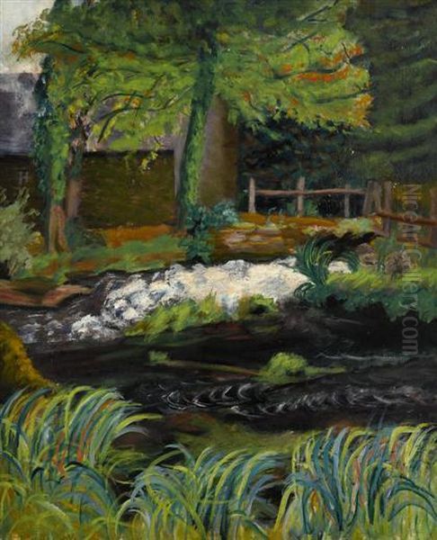 Brittany Landscape Oil Painting by Renee O'Conor
