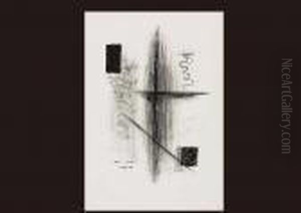 Poem Winter Oil Painting by Koshiro Onchi