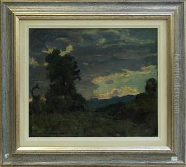 Senza Titolo Oil Painting by Mario Ornati